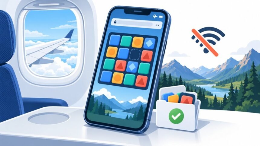 Offline Games for Flights and Dead Zones